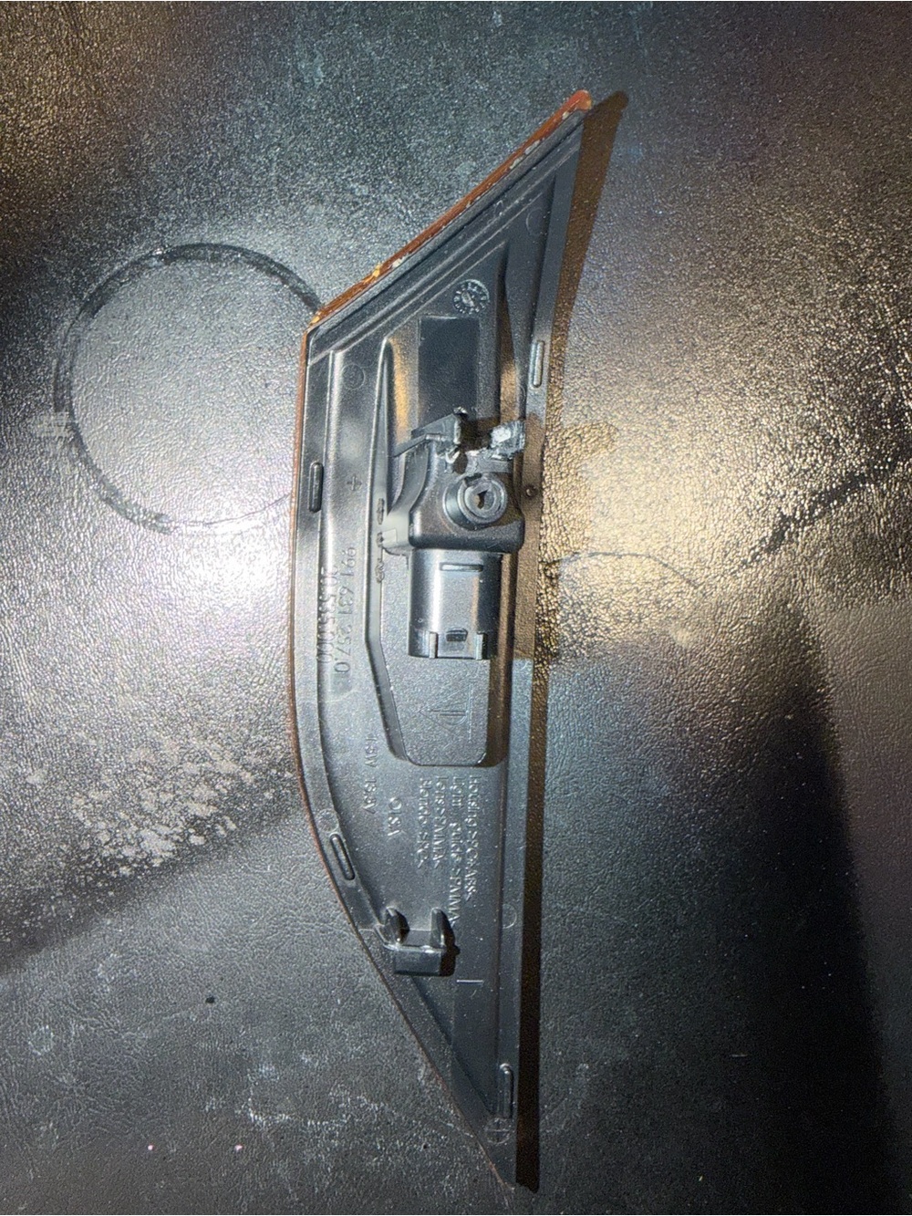 Black Car Audio Trim Mount Bracket - Replacement Panel